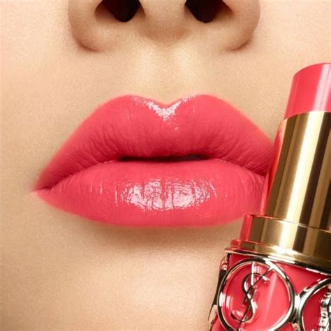 ysl rouge volupte shine coral|ysl loveshine.